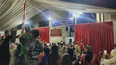 انتخابات الشيوخ 2025، احتفالات للناخبين أمام مدرسة الملك الكامل قبل غلق التصويت بالدقهلية (صور)