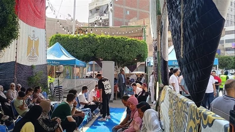 جانب من عملية التصويت