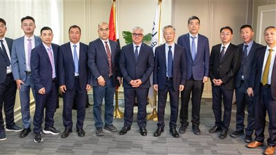 اقتصادية قناة السويس تستقبل وفد اتحاد الصناعة والتجارة بمقاطعة شيجيانج الصينية