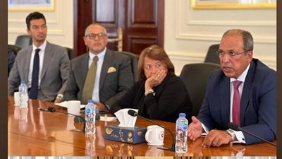 رئيس الجامعة البريطانية يستقبل مدير المنظمة العربية للتنمية لتعزيز التعاون الأكاديمي