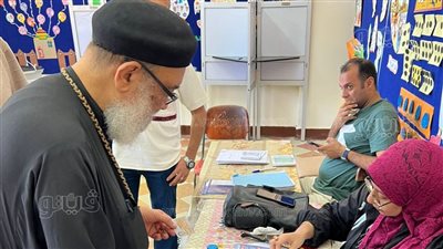  كهنة مطرانية بورسعيد يدلون بأصواتهم في انتخابات الشيوخ 2025 (صور)