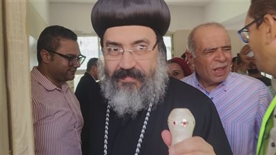 مطران المنصورة: المشاركة الفعالة بانتخابات الشيوخ 2025 واجب وطني 