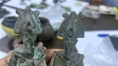 جمارك نويبع تضبط محاولة تهريب كمية من القطع والعملات المعدنية الأثرية