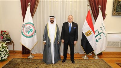 رئيس مجلس الدولة يستقبل رئيس البرلمان العربي