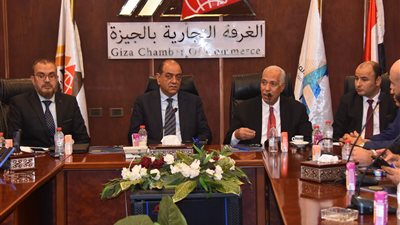 غرفة الجيزة التجارية تناقش التيسيرات الضريبية الجديدة 