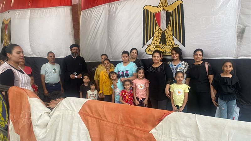 توافد الاقباط على