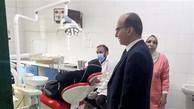 وكيل الصحة بالدقهلية في زيارة مفاجئة لوحدة طب الأسرة بقونجيل