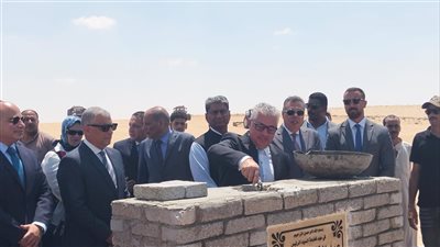 اقتصادية قناة السويس تضع حجر الأساس لمشروعين بوادي التكنولوجيا بالإسماعيلية (فيديو ) 