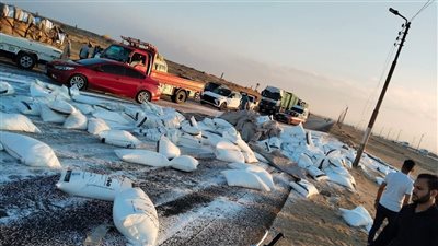 مصرع وإصابة 4 أشخاص في حوادث متفرقة بالفيوم