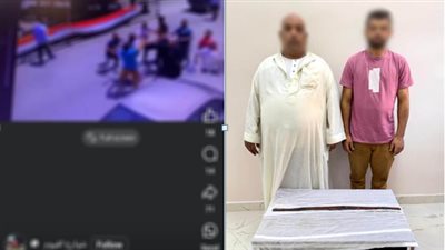 القبض على شخصين اعتديا على آخر بالضرب بعد مشادة على أولوية المرور في الفيوم