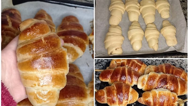 خطوات عمل الكرواسون،