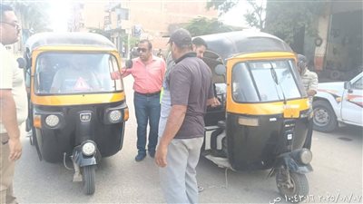 حملة مكبرة للتصدي لمكبرات الصوت والإشغالات بشوارع ميت غمر بالدقهلية (صور)