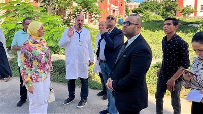 وكيل صحة الإسكندرية يتفقد سير العمل بمستشفى الحميات