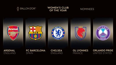 الكرة الذهبية، آرسنال وبرشلونة وتشيلسي أبرز المرشحين لأفضل ناد للسيدات