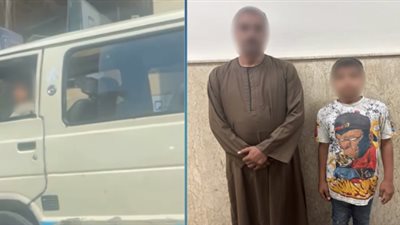 القبض على صاحب سيارة سمح لنجله بقيادتها في شوارع مدينة نصر (فيديو)