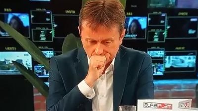 الأطباء يحذرون من هذه العلامات، لحظة إصابة وزير صربي بسكتة دماغية على الهواء (فيديو)