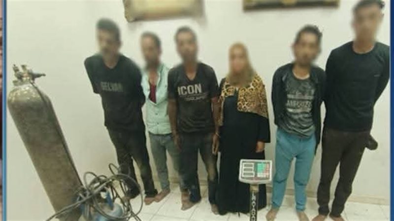 ضبط تشكيل عصابي بالغربية