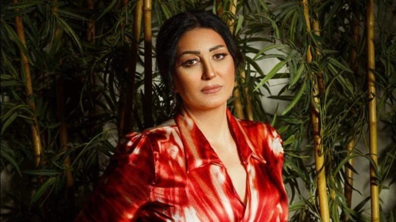 الفنانة وفاء عامر،