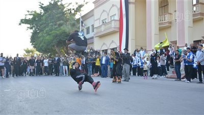شباب الإسماعيلية يبدعون في عروض الإسكيت بحفل افتتاح مهرجان المانجو (صور) 