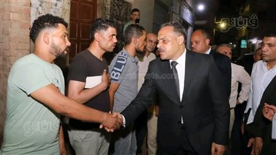 أثناء تقديم واجب العزاء، 3 قرارات لمحافظ الشرقية بشأن أسرة عامل النظافة بالزقازيق