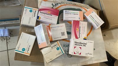 ضبط أدوية مهربة في مخزن غير مرخص بالفيوم