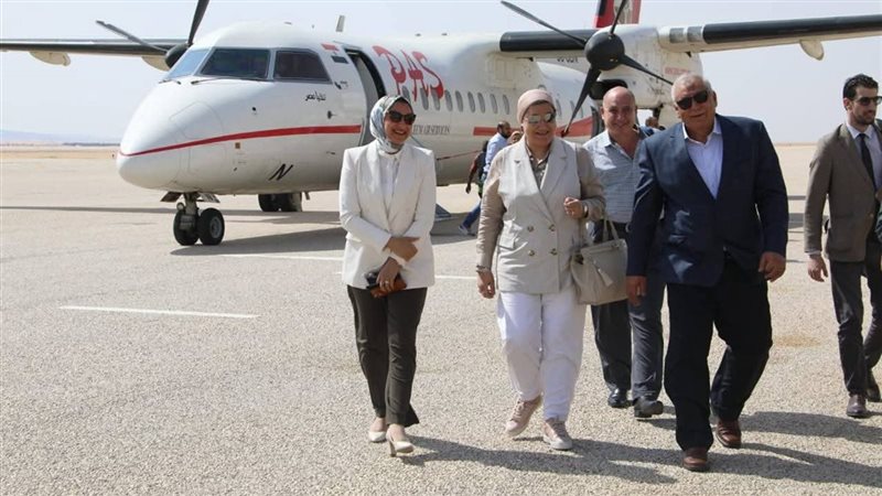 جانب من الزيارة،