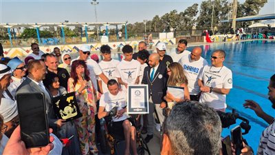 الاتحاد المصري للغوص يهنئ ولاء حافظ لدخوله موسوعة جينيس للأرقام القياسية 