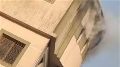 إخماد حريق بالإدارة الهندسية بحي شرق شبرا الخيمة (صور)