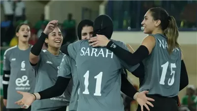 مجموعة رجال وسيدات الأهلي في دوري المرتبط للكرة الطائرة