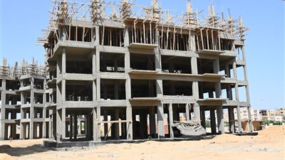 معدلات تنفيذ شقق مشروع 