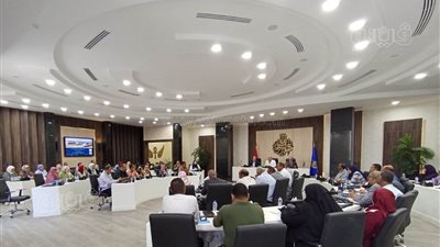 جلسة تشاورية لوصف مشروع القطار الكهربائي السريع أكتوبر- أبو سمبل في أسوان (صور)