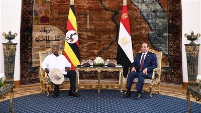  السيسي: القطاع الخاص في مصر وأوغندا المحرك الحقيقي لشراكتنا في الاقتصاد والتجارة 
