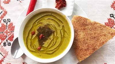 طريقة عمل البصارة على أصولها بخطوات سهلة وأرخص غداء