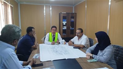 رئيس جامعة بنها يتفقد عددًا من المنشآت الجديدة بكفر سعد