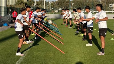منتخب الشباب يختتم تدريباته لمواجهة المغرب وديا استعدادا للمونديال (صور)
