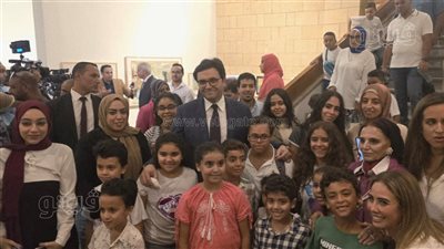 صغار الفنانين يكشفون لـ“فيتو” مصدر إلهامهم للفوز والمشاركة ببينالي القاهرة لفنون الطفل