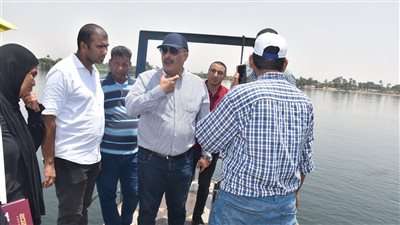 رئيس شركة مياه الأقصر يتفقد محطة الأقالتة لمتابعة جودة الخدمة