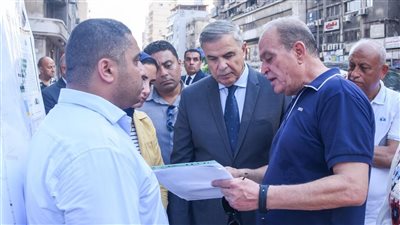 محافظ الإسكندرية يتابع أعمال توسعة شارع أبو قير ويوجه بسرعة التنفيذ وتطوير التشجير