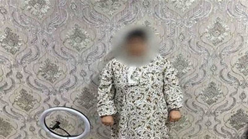 ضبط صانعة محتوى لنشرها