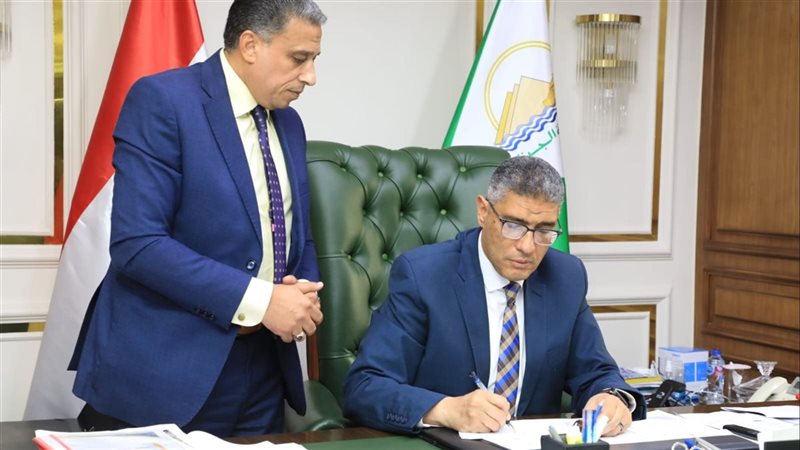 محافظ الجيزة يعتمد