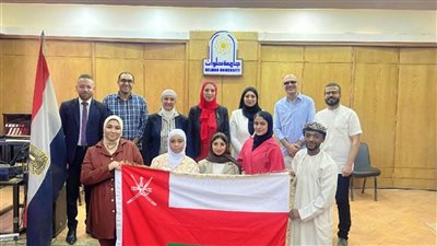 جامعة حلوان تستقبل طلاب جامعة السلطان قابوس ضمن برنامج Music Art