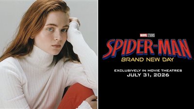 سيدي سينك تبدأ تصوير مشاهدها في فيلم SPIDER-MAN: BRAND NEW DAY 