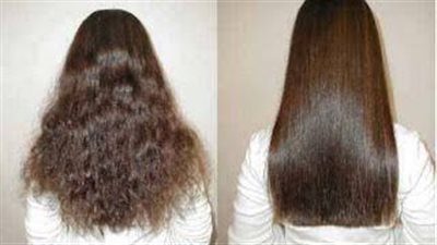 بالبيض والزبادي، افردى شعرك المجعد سريعا 