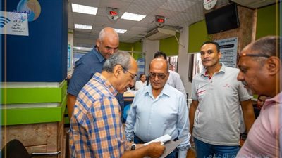 جولة ميدانية لرئيس شركة مياه الإسكندرية لمتابعة الأداء وتحسين مستوى الخدمات