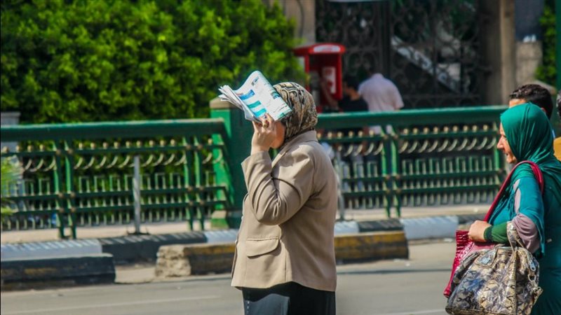 درجة الحرارة في القاهرة،