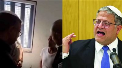 لحظة اقتحام بن غفير زنزانة مروان البرغوثي بسجن جانوت وتهديده بالموت (فيديو) 