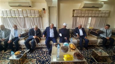 الأزهري يصل شمال سيناء لأداء صلاة الجمعة بمسجد التعمير ببئر العبد