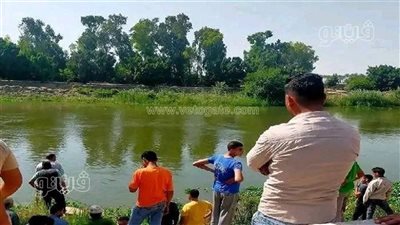 انتشال جثمان شاب مكبل اليدين والساقين بنهر النيل في المنيا 
