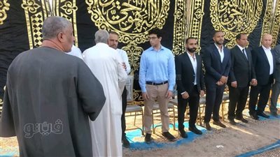 عزاء شعبي لوزير التموين السابق بمسقط رأسه في الشرقية (صور)