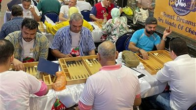 في نسخته الأولى، إطلاق دوري القهاوي للطاولة والدومينو بالإسكندرية (صور)